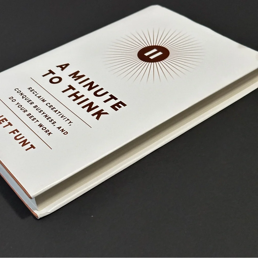 A Minute to Think by Juliet Funt | Business, Productivity | Hardcover Book - Picture 5 of 12